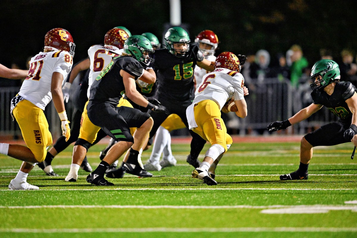 a Central Catholic West Linn 6A Oregon football semifinal November 17 2023 Leon Neuschwander 17